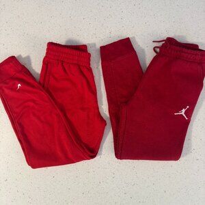 (2) Nike & Jordan Boys’ Joggers Set – Size Youth Large
